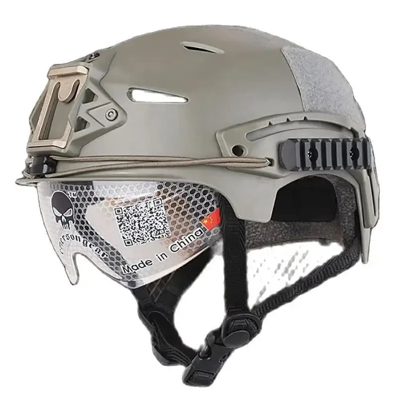 Emersongear Tactical EXF BUMP Protective Goggles Helmet Headwear Gear Guard Shooting Airsoft Headwear Hunting Combat Hiking ABS - Trekker Essentials
