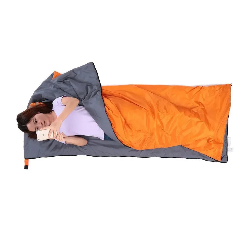 Envelope Sleeping Bag - Ultralight and Versatile for Camping and Outdoor Activities - Trekker Essentials