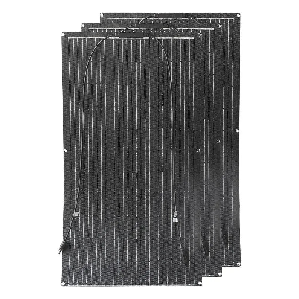 ETFE Flexible 100W Solar Panel - High Efficiency Monocrystalline Charger for 12V Batteries - Trekker Essentials