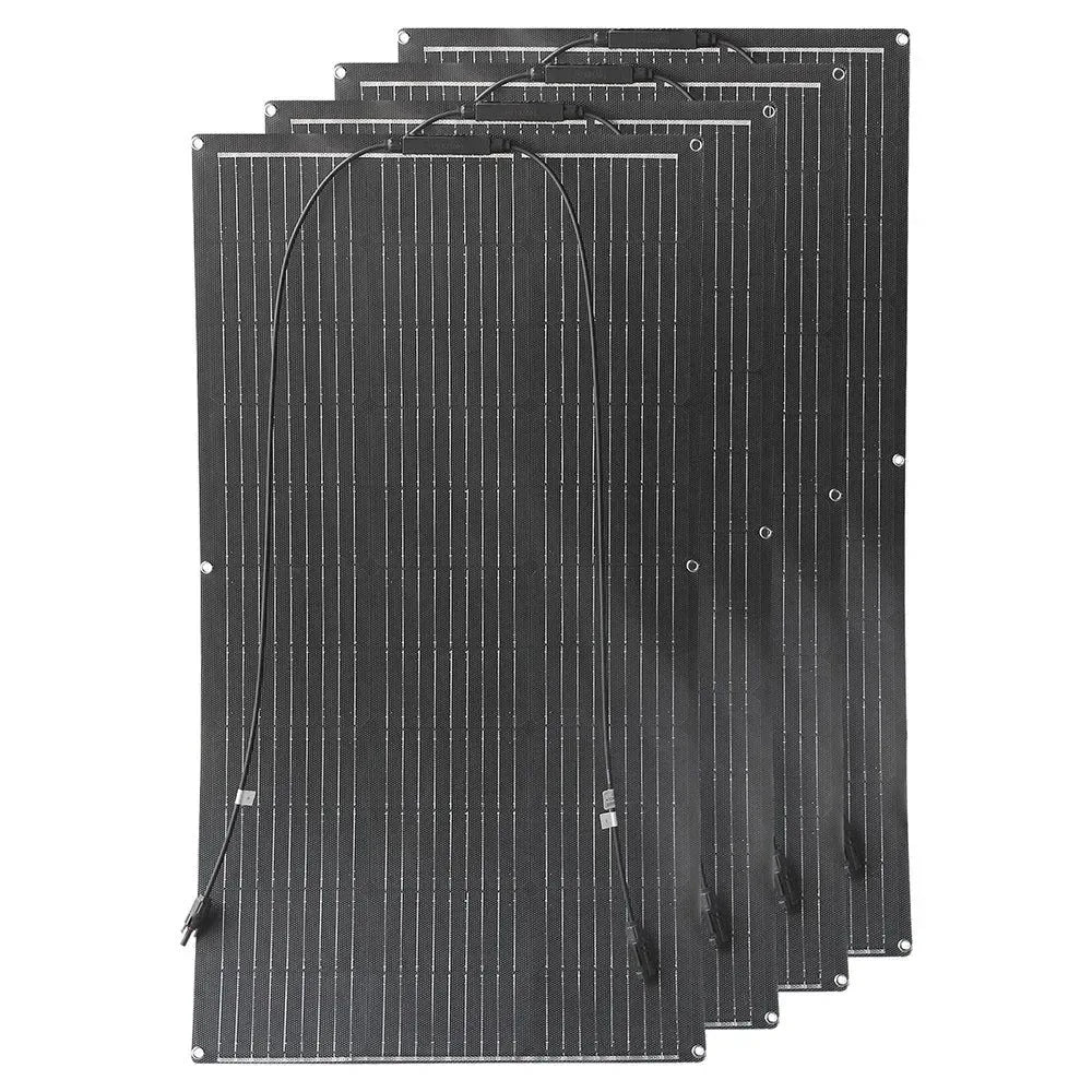 ETFE Flexible 100W Solar Panel - High Efficiency Monocrystalline Charger for 12V Batteries - Trekker Essentials