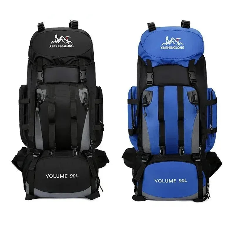 Explore Freely with the 90L Waterproof Camping Backpack - Trekker Essentials