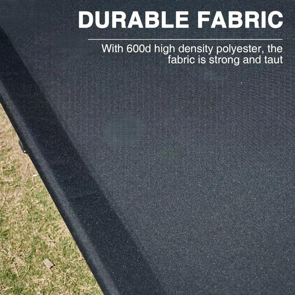 Extra Wide Camping Cot for Adults – Heavy Duty Folding Bed with Carry Bag, 84.3" L x 41.9" W, Supports Up to 550 lbs - Trekker Essentials