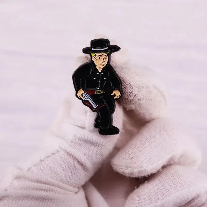 Fall-Out Game TV Series Pin Badge - Classic Cosplay Enamel Brooch Jewelry - Trekker Essentials