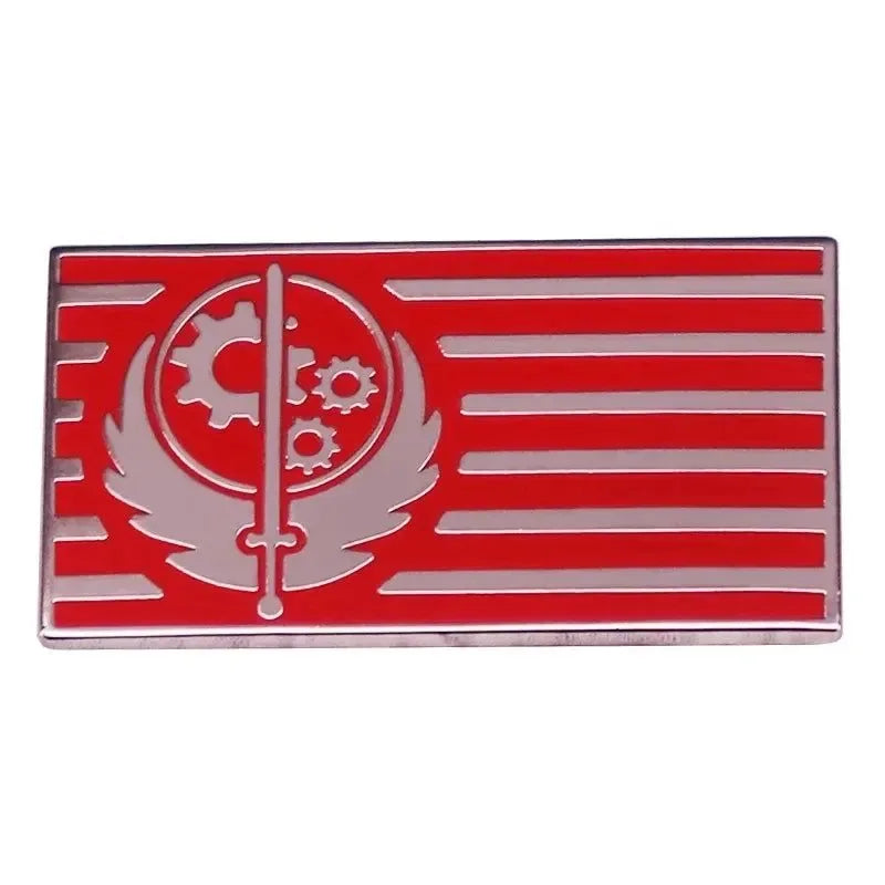 Fall-Out Game TV Series Pin Badge - Classic Cosplay Enamel Brooch Jewelry - Trekker Essentials