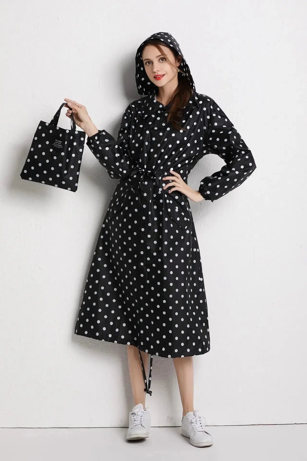 Fashion Breathable Long Raincoat - Waterproof Windproof Poncho for Men and Women - Trekker Essentials