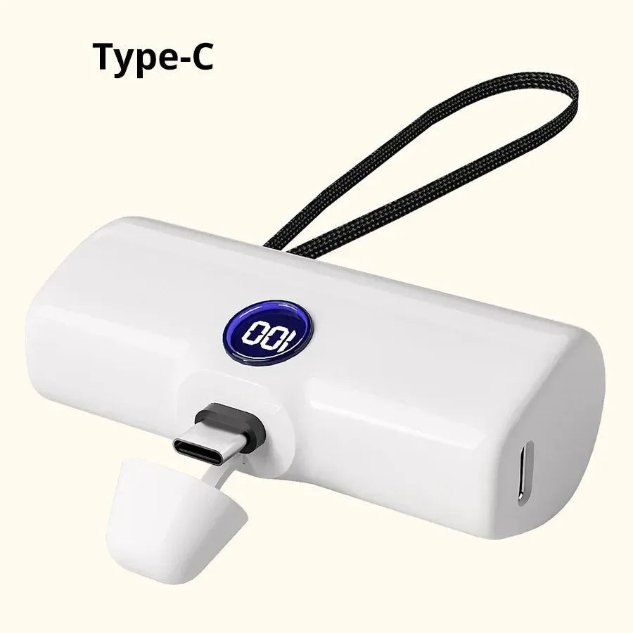 Fast Charge Portable Power Bank: Mini Lightweight External Battery for iPhone, Samsung, Xiaomi, Honor - Trekker Essentials