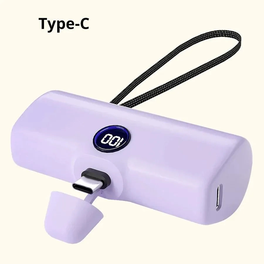 Fast Charge Portable Power Bank: Mini Lightweight External Battery for iPhone, Samsung, Xiaomi, Honor - Trekker Essentials