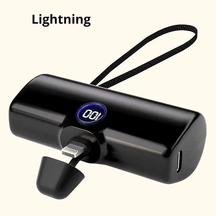 Fast Charge Portable Power Bank: Mini Lightweight External Battery for iPhone, Samsung, Xiaomi, Honor - Trekker Essentials
