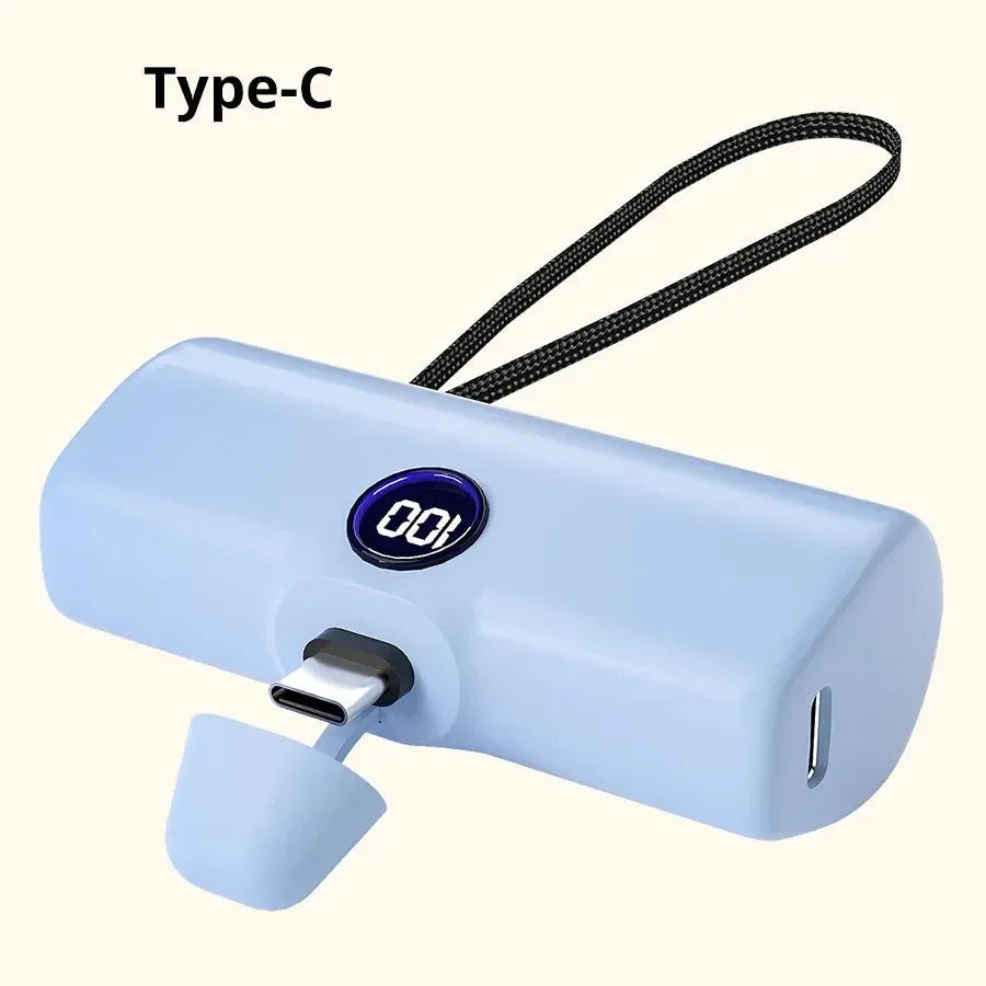 Fast Charge Portable Power Bank: Mini Lightweight External Battery for iPhone, Samsung, Xiaomi, Honor - Trekker Essentials