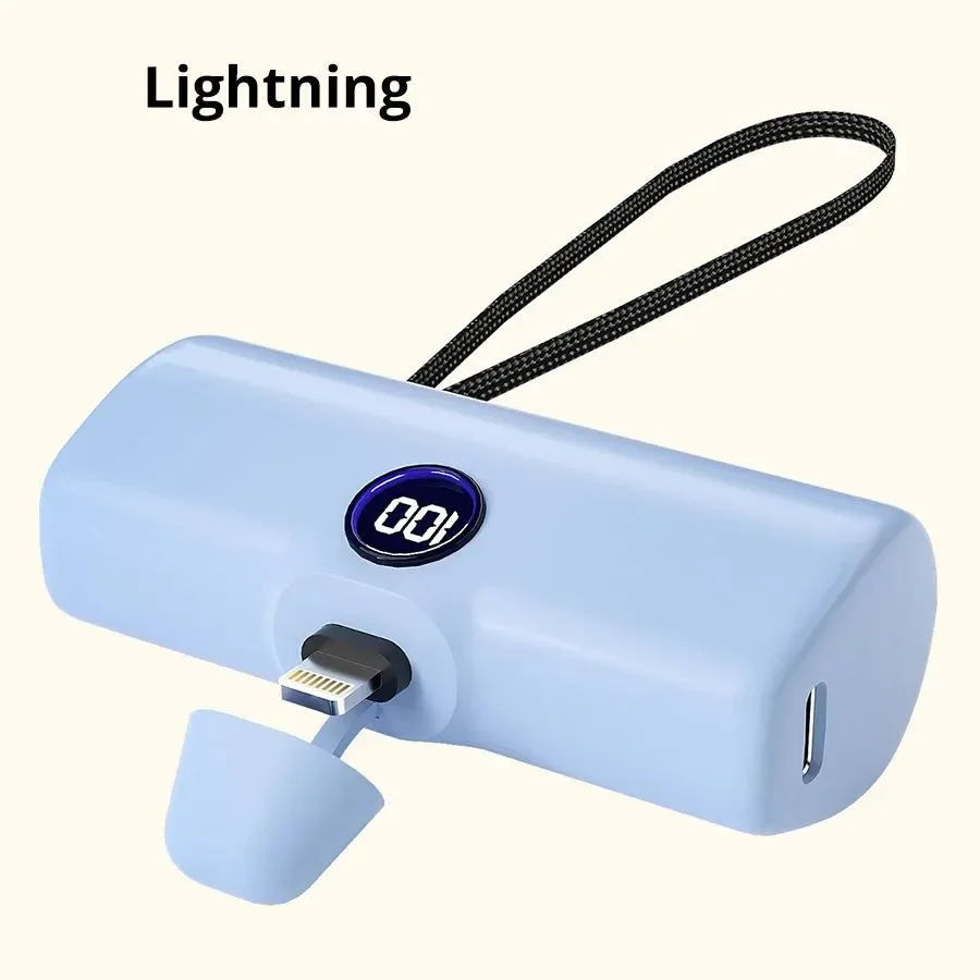 Fast Charge Portable Power Bank: Mini Lightweight External Battery for iPhone, Samsung, Xiaomi, Honor - Trekker Essentials