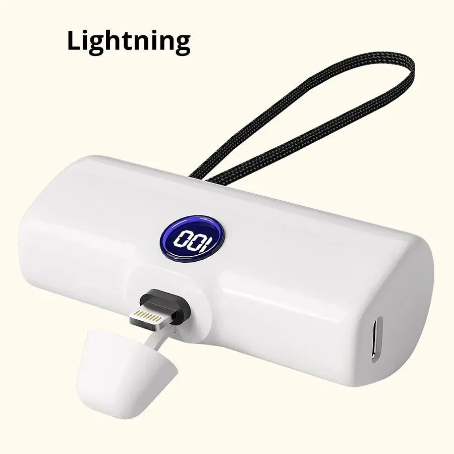 Fast Charge Portable Power Bank: Mini Lightweight External Battery for iPhone, Samsung, Xiaomi, Honor - Trekker Essentials