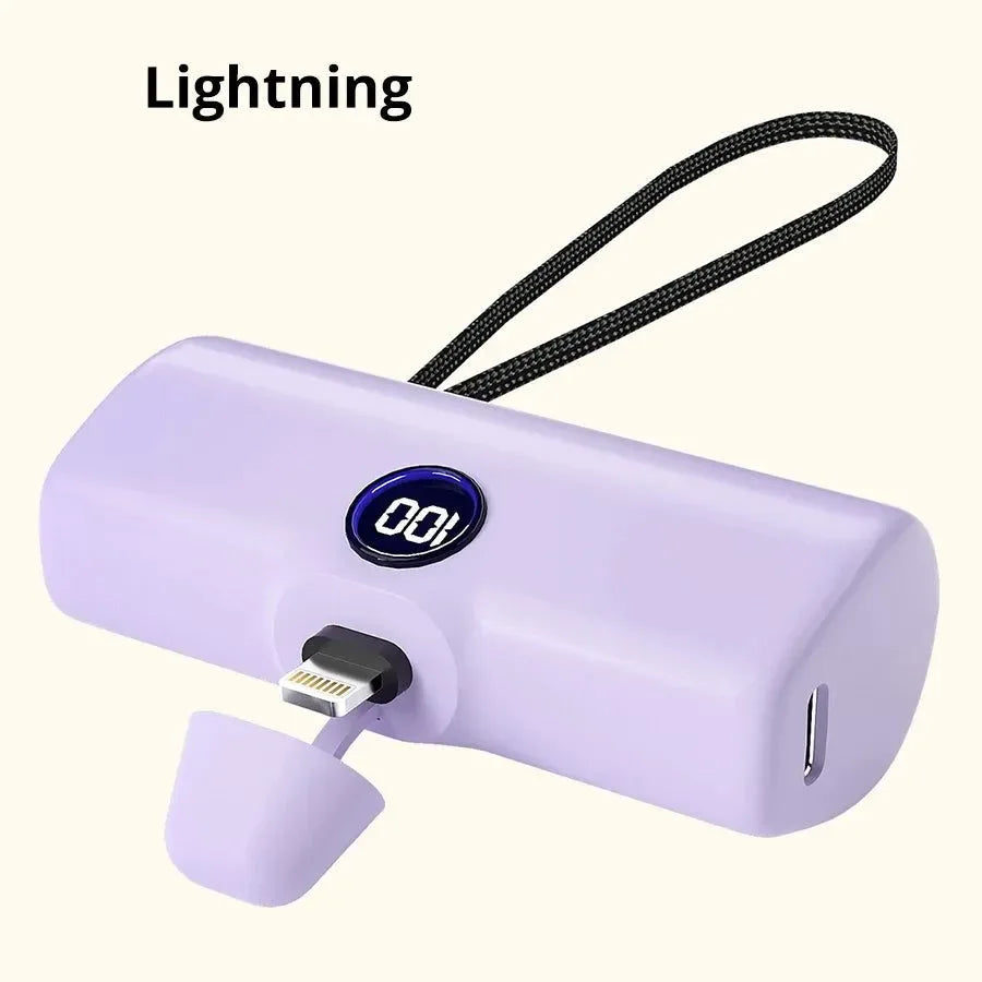 Fast Charge Portable Power Bank: Mini Lightweight External Battery for iPhone, Samsung, Xiaomi, Honor - Trekker Essentials