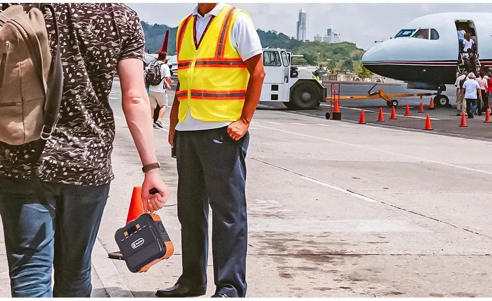 FF Flashfish A101 Mini 120W Portable Power Station — 98Wh Solar Generator with LED & USB for Travel, Camping, Airplanes - Trekker Essentials