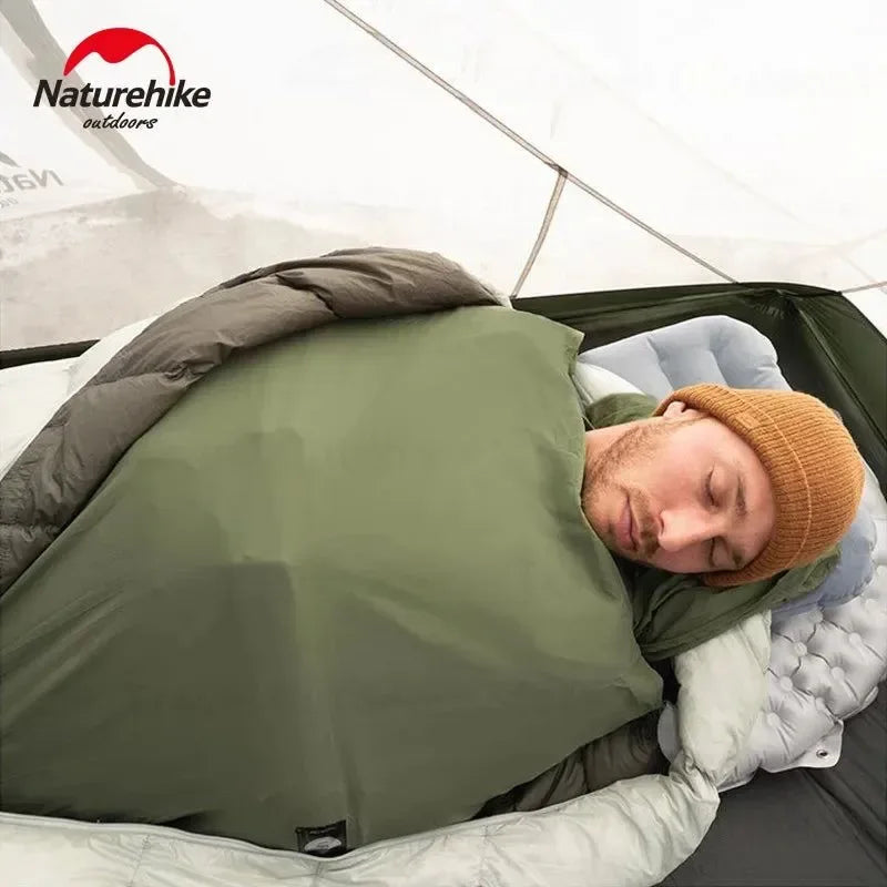 Fireworks Ultralight Thermal Sleeping Bag Liner - Velvet Lining, Summer Mummy Insert - Trekker Essentials
