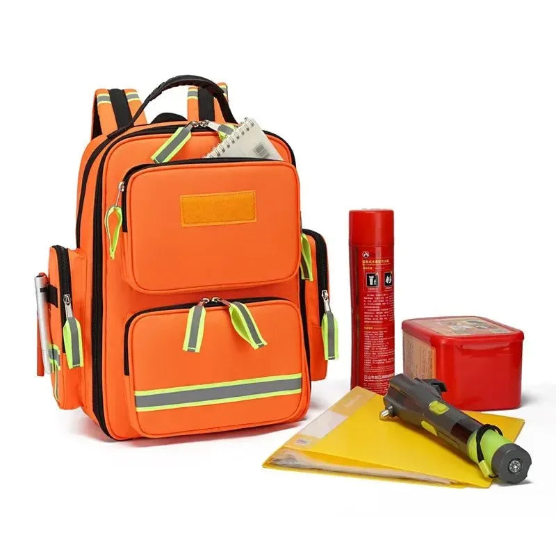 First Aid Kits Emergency Rescue Backpack - Large Capacity Sorted Storage for Outdoor Camping and Survival - Trekker Essentials