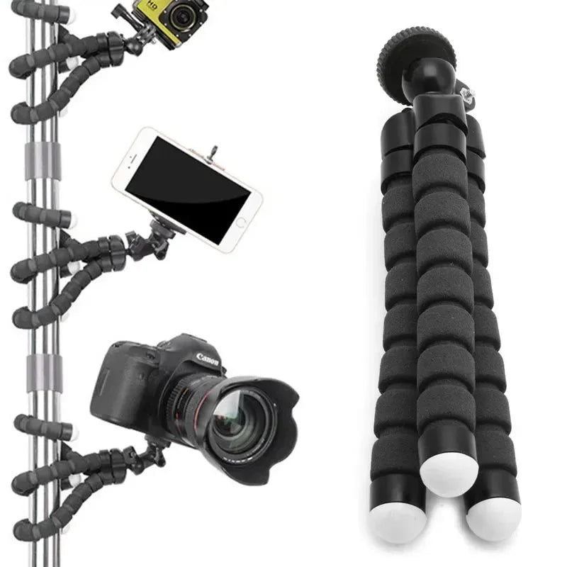 Flexible Tripod Stand - 360° Gorilla Grip Mount for GoPro & Phones - Trekker Essentials