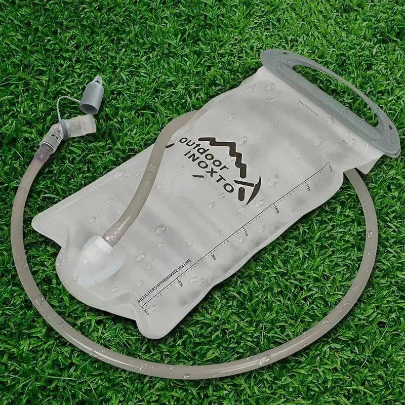 Foldable Drinking Water Reservoir Portable PEVA Water Bag 2L Hydration System Bladder Backpack Camping Hiking Climbing Cycling - Trekker Essentials