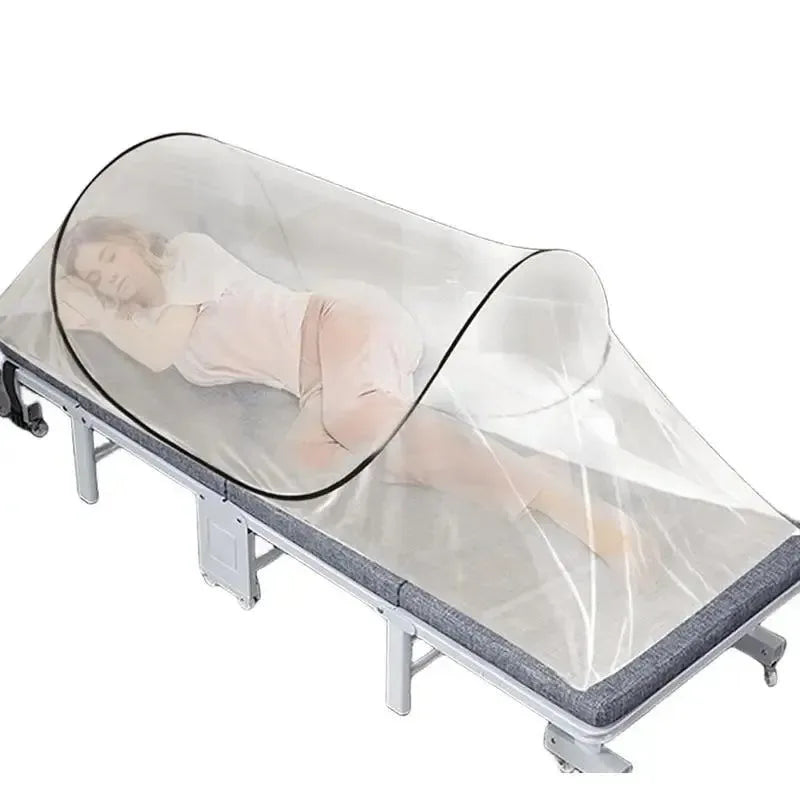 Folding Bed Tent Portable Mosquito Net Outdoor Hiking Travelling Indoor Dormitory Mesh Tent - Trekker Essentials