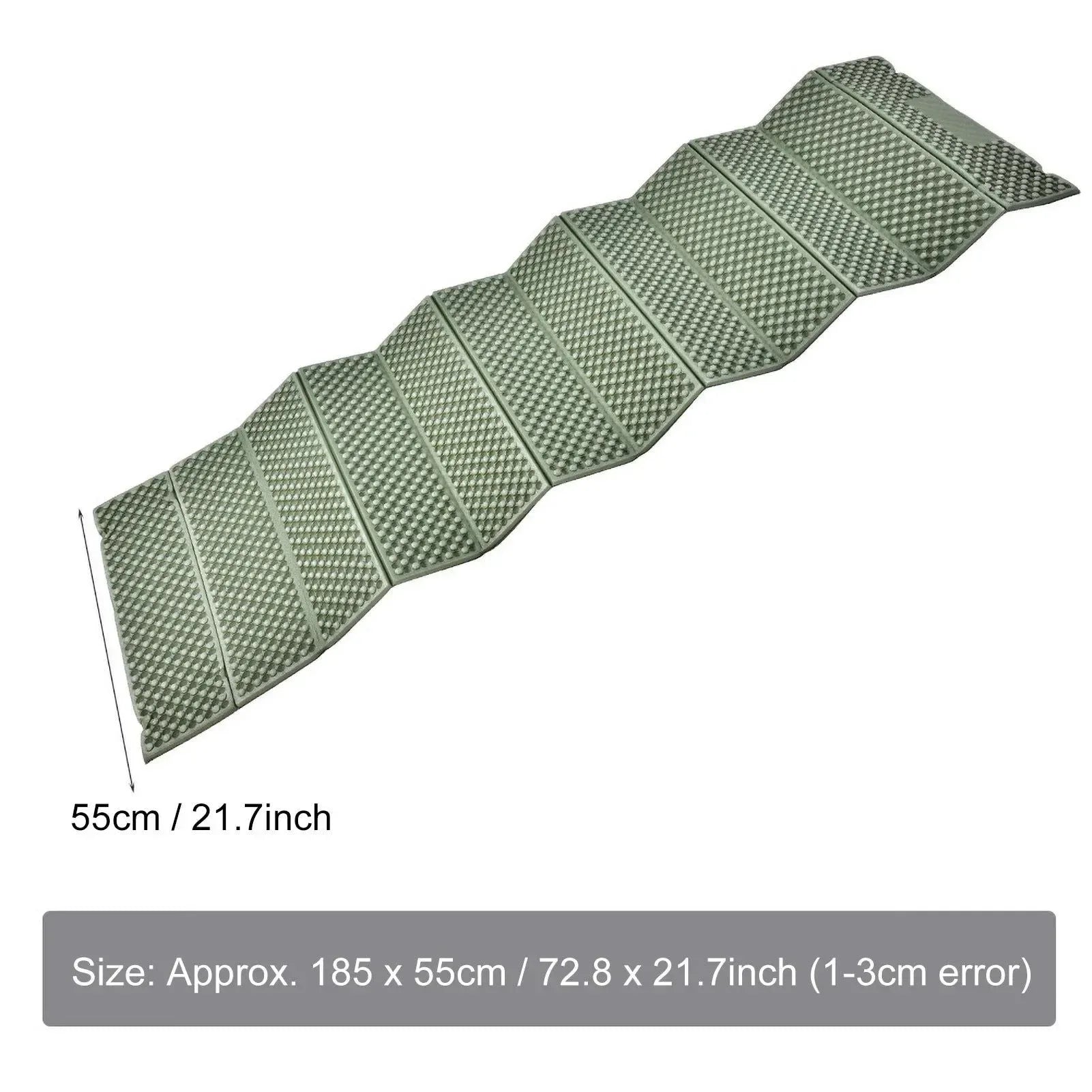 Folding Foam Camping Mat - Waterproof XPE Sleeping Pad for Outdoor Beach & Tent Use - Trekker Essentials