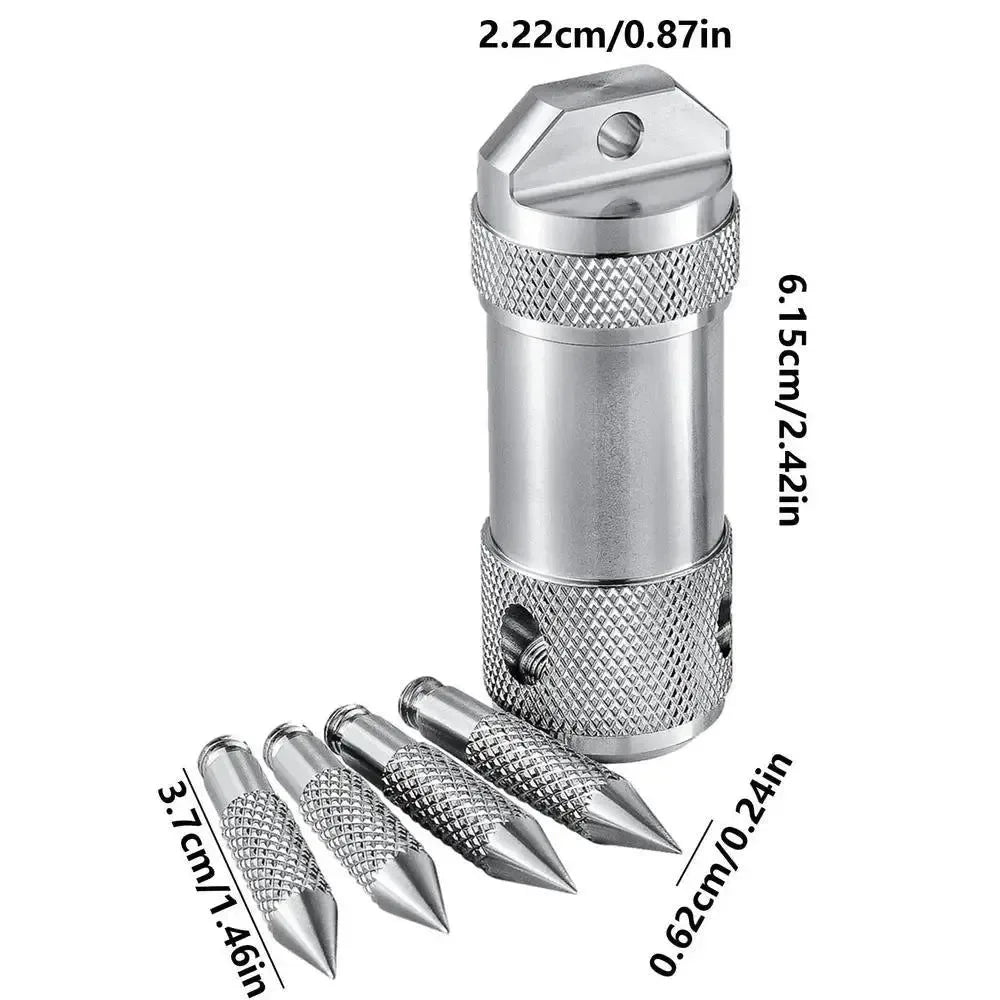 Folding Grapple Hook for Rock Climbing and Camping, Removable and Multipurpose - Trekker Essentials