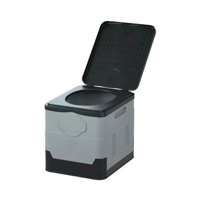 Folding Portable Toilet - Anti-Odor, Collapsible for Travel and Emergencies - Trekker Essentials