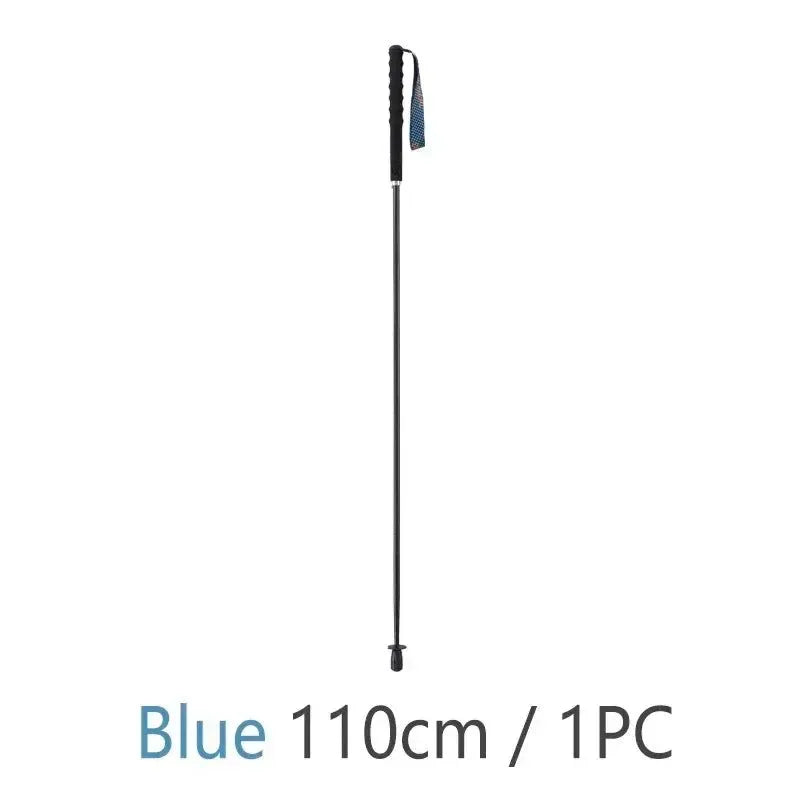 Folding Ultra-Light Carbon Fiber Hiking Poles: Portable 5-Section Trekking Sticks for Climbing and Hiking - Trekker Essentials