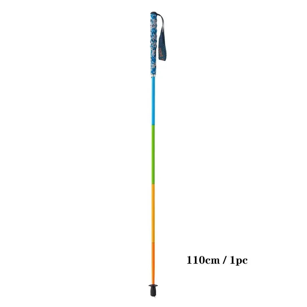 Folding Ultra-Light Carbon Fiber Hiking Poles: Portable 5-Section Trekking Sticks for Climbing and Hiking - Trekker Essentials