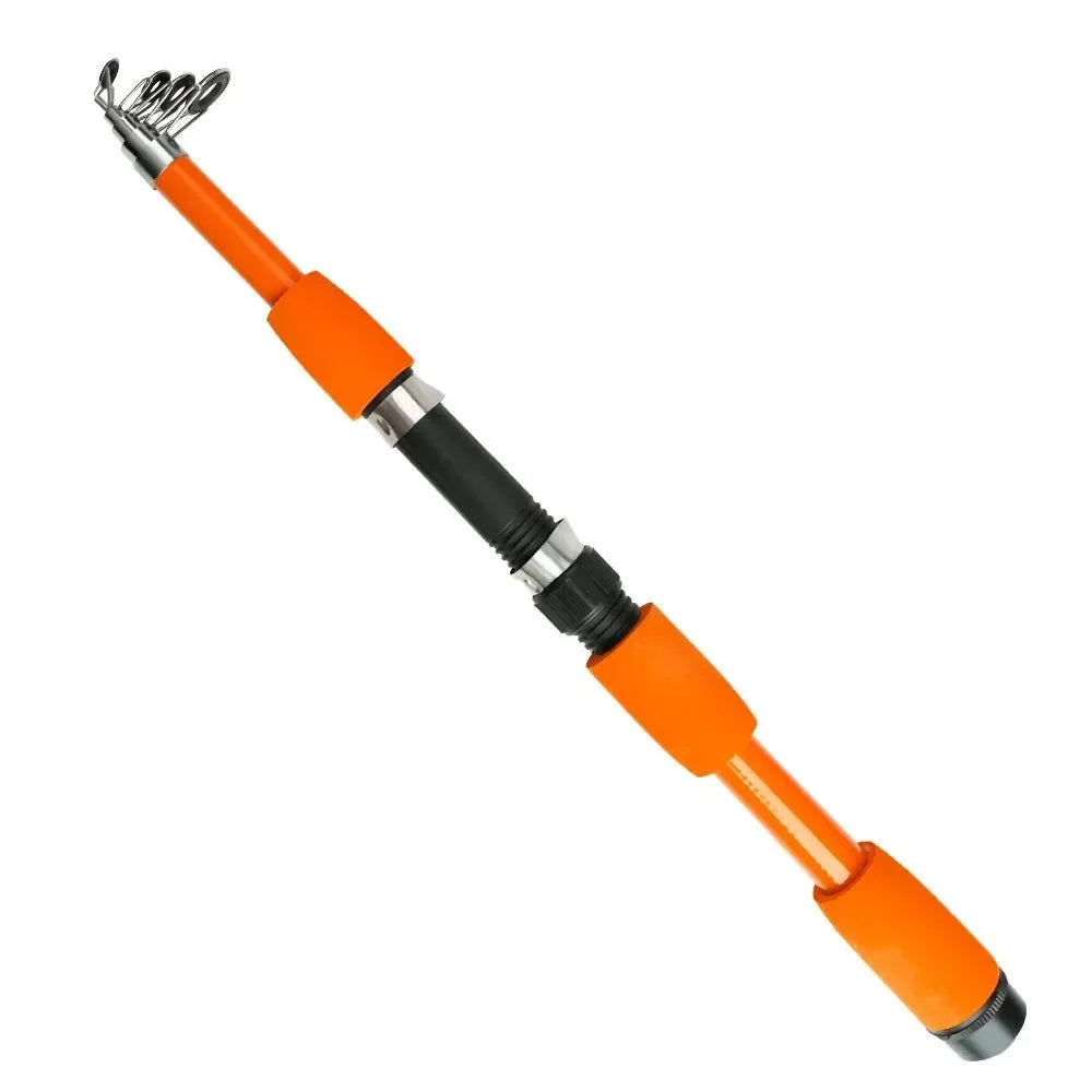carbon fiber telescopic fishing rod FTK Telescopic Fishing Rod & Reel Combo