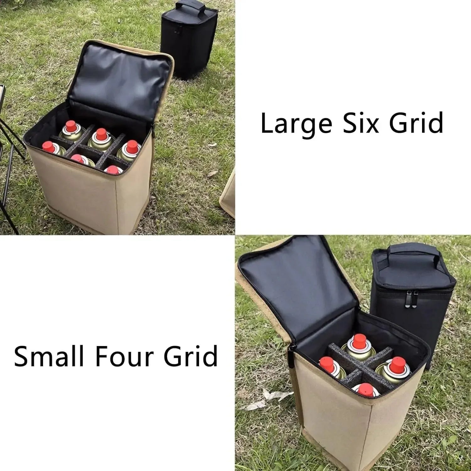 Fuel Canister Storage Bag - Portable Protective Case for Camping Gas Tanks & Cylinders - Trekker Essentials