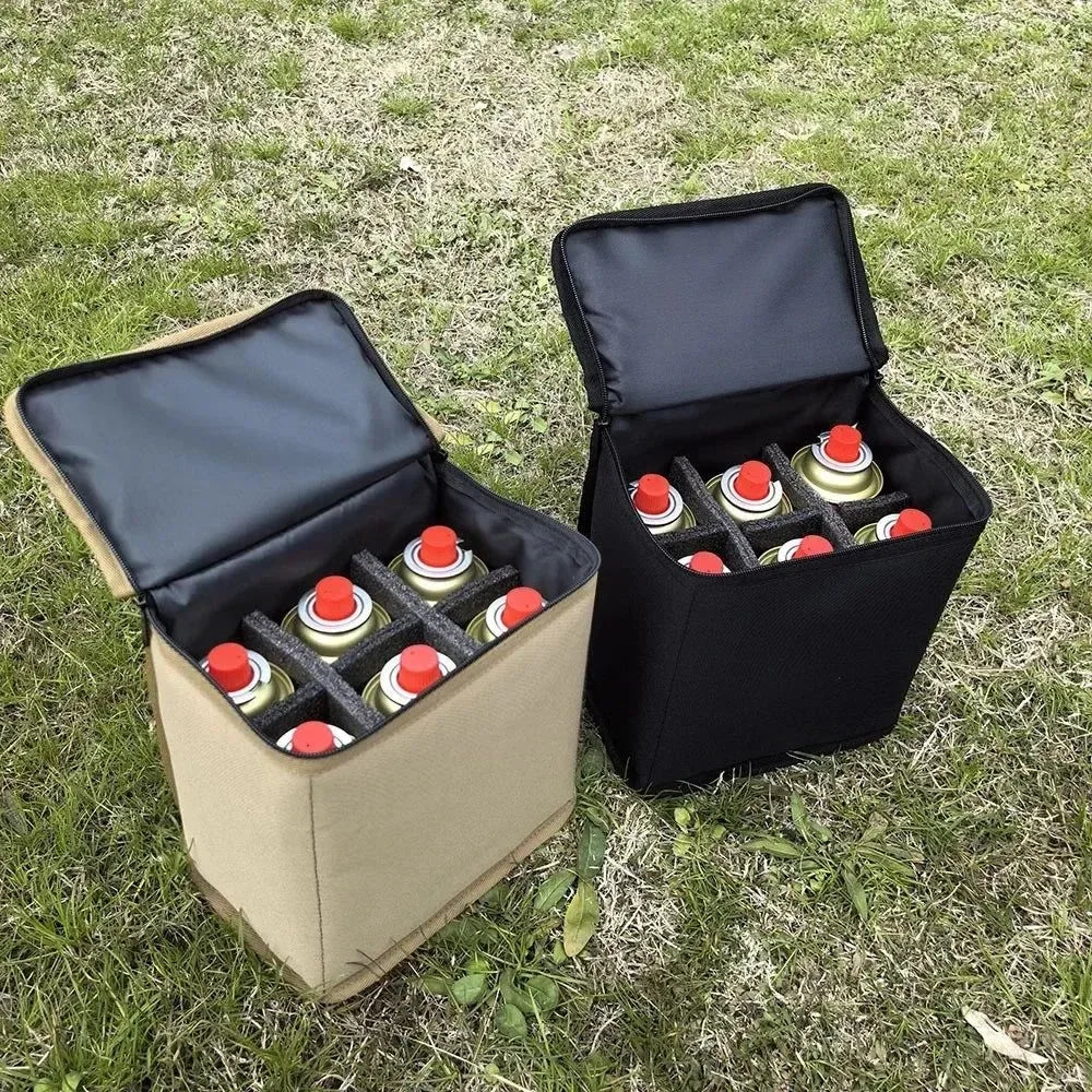 Fuel Canister Storage Bag - Portable Protective Case for Camping Gas Tanks & Cylinders - Trekker Essentials