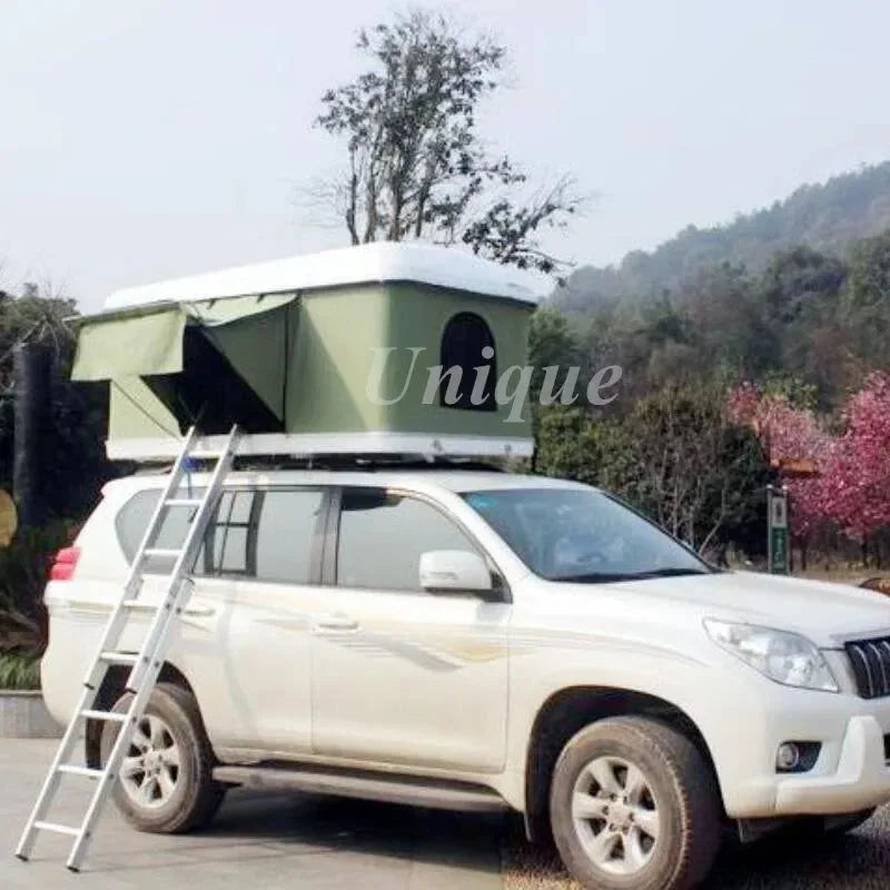 Fully Automatic Hydraulic Roof Camping Tent – 2-Person Car Roof Tent, Waterproof, Four-Season, Aluminum Alloy Frame - Trekker Essentials