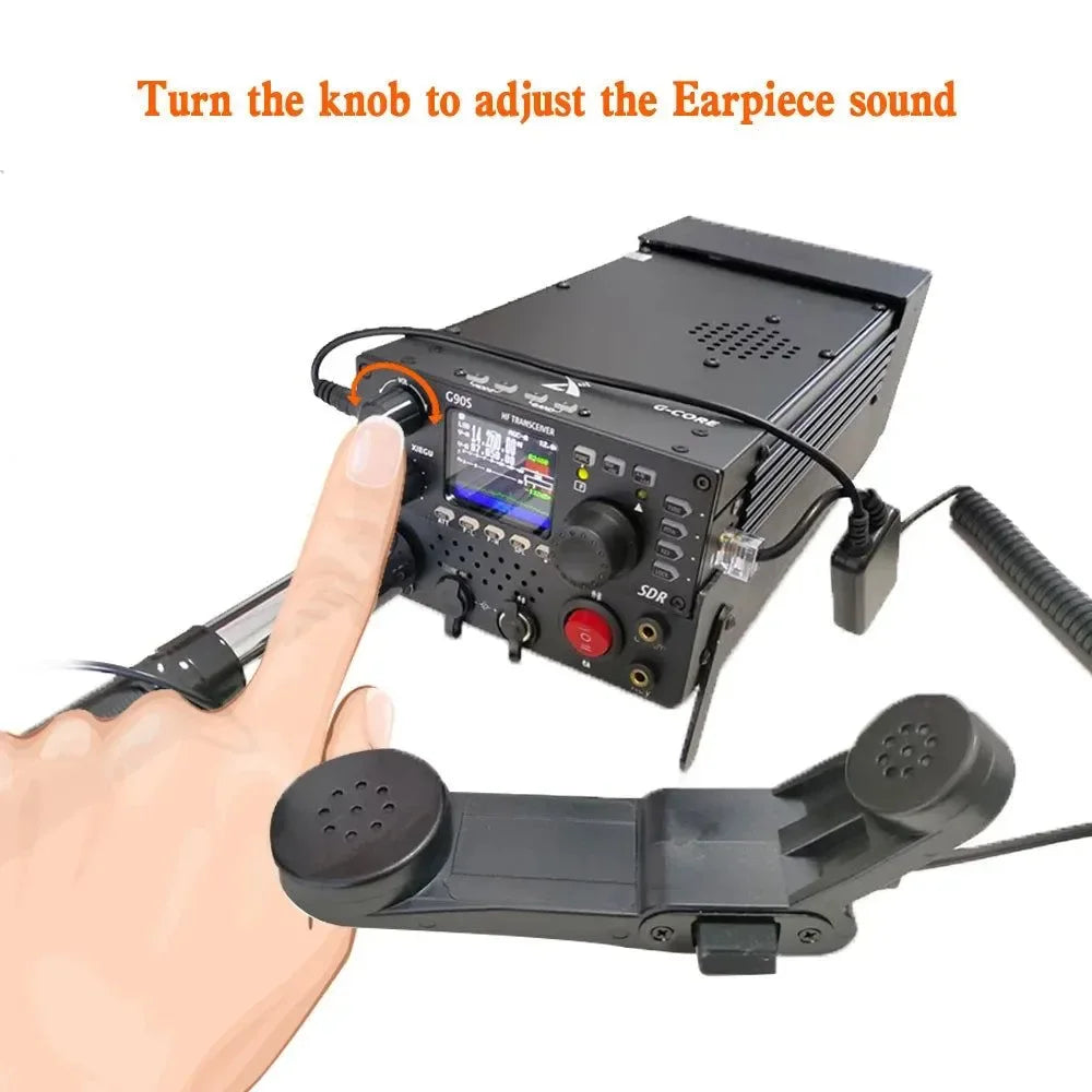 G90/G90S Handheld Microphone for Emergency Communication with Short Wave HF Transceiver Radio - Trekker Essentials