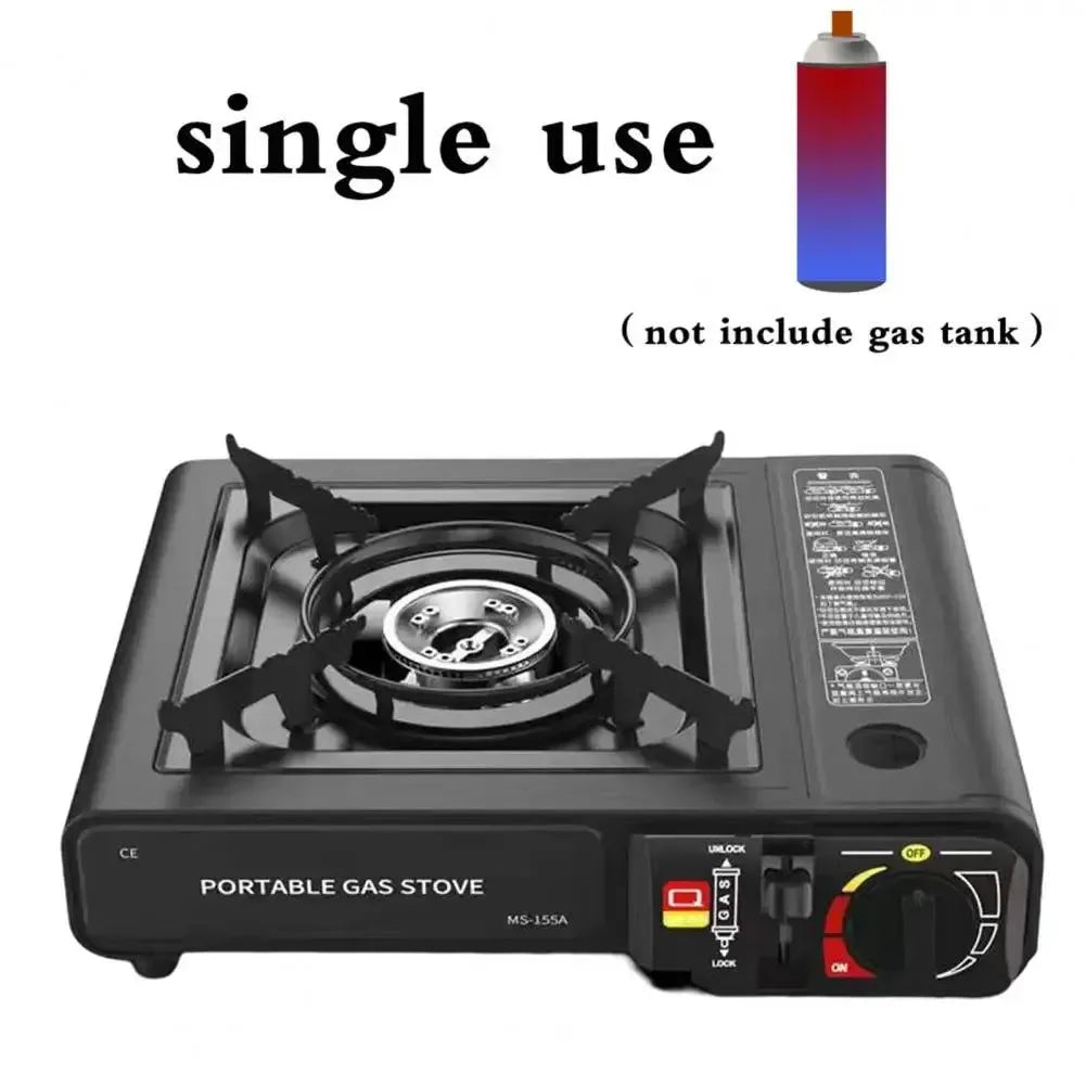 Gas Stove Burner Windproof Mini Camping Cooker - Trekker Essentials