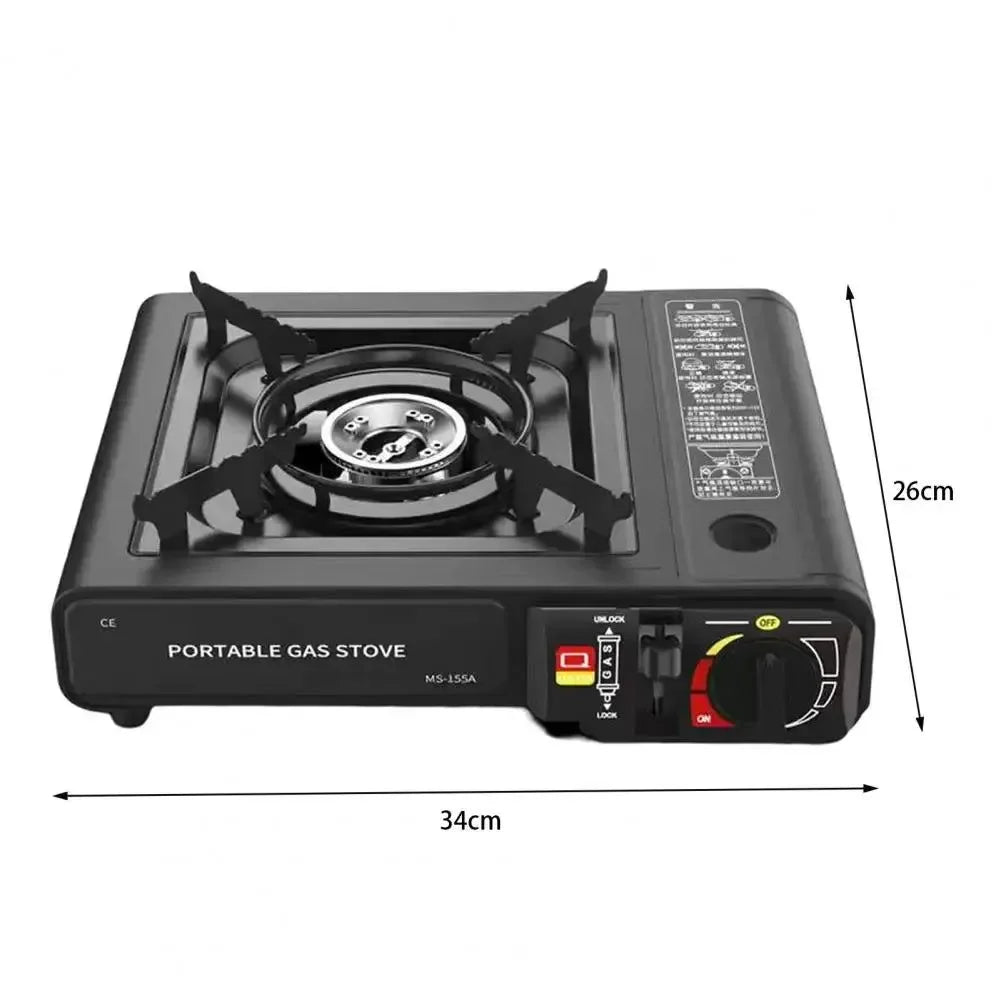 Gas Stove Burner Windproof Mini Camping Cooker - Trekker Essentials