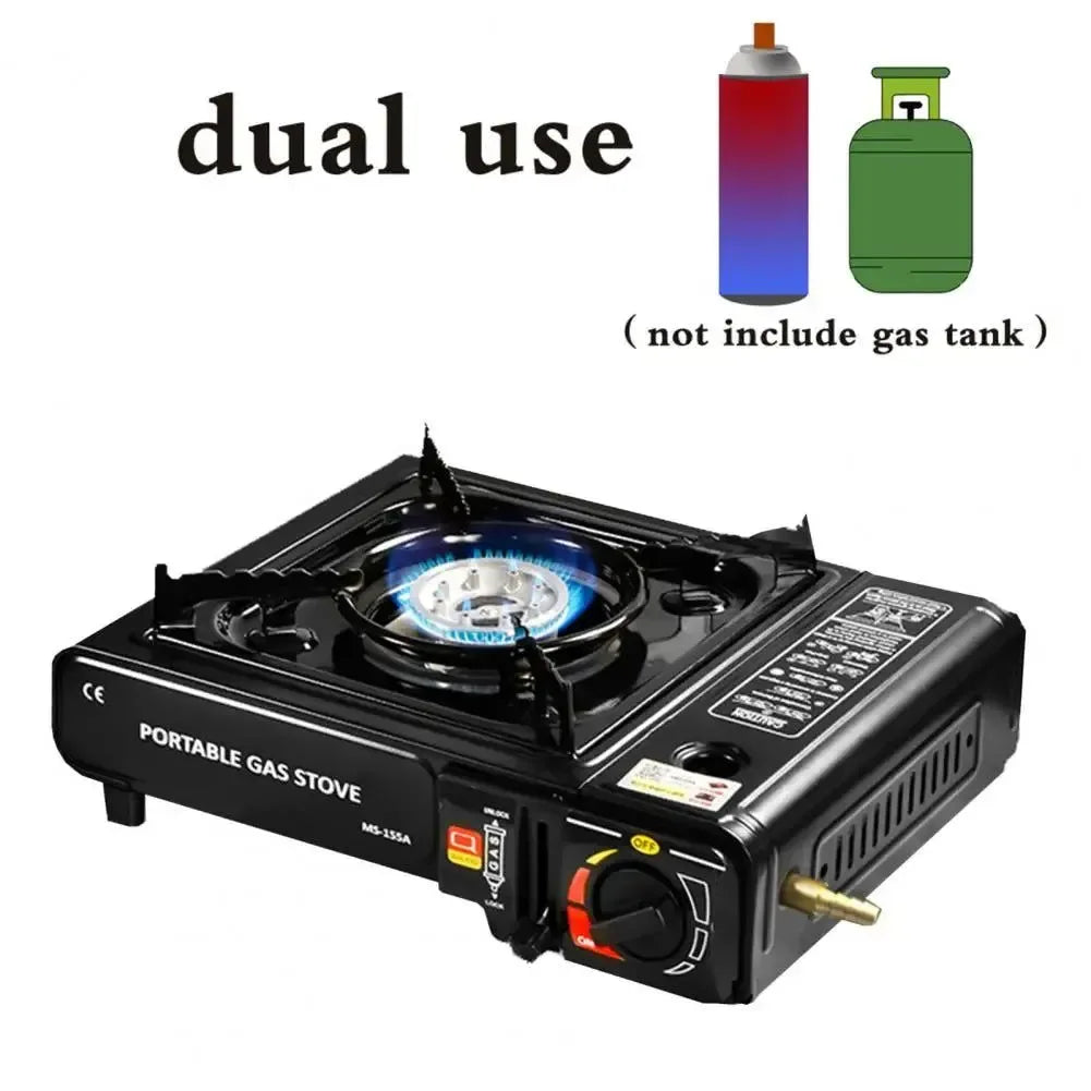 Gas Stove Burner Windproof Mini Camping Cooker - Trekker Essentials