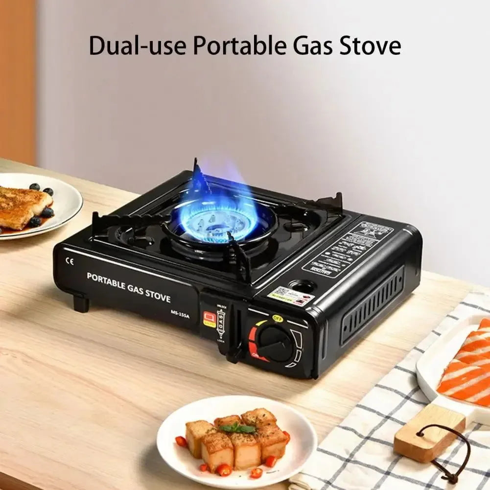 Gas Stove Burner Windproof Mini Camping Cooker - Trekker Essentials