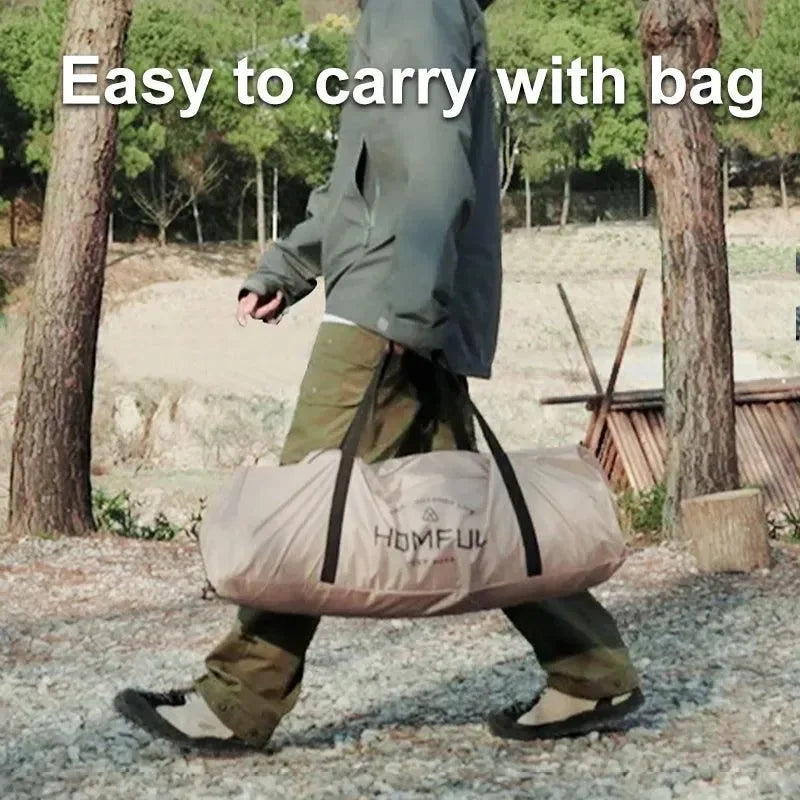 Glamping Tunnel Tent - Trekker Essentials
