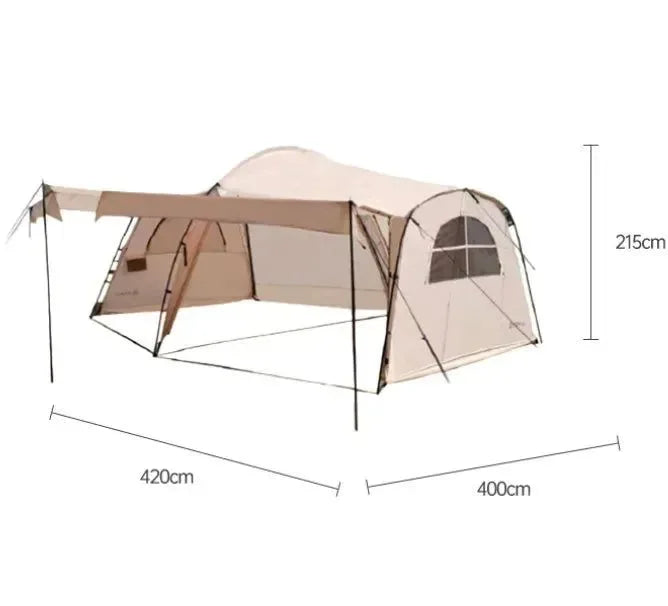 Glamping Tunnel Tent - Trekker Essentials