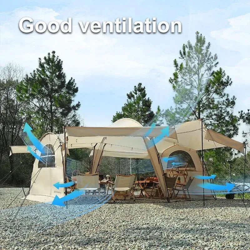 Glamping Tunnel Tent - Trekker Essentials