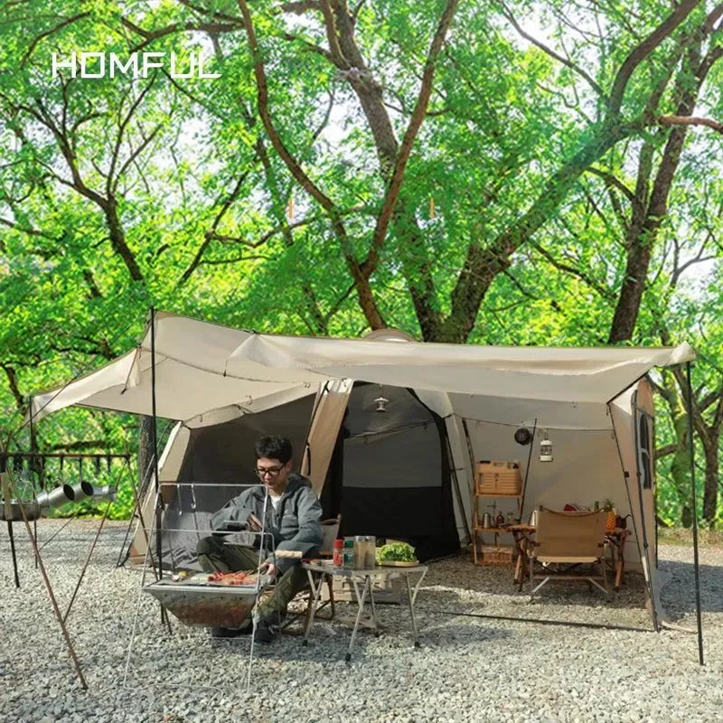 Glamping Tunnel Tent - Trekker Essentials