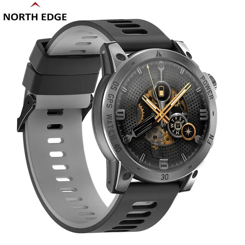 GPS Sport Smart Watch for Men – HD AMOLED, 50M Waterproof, Compass & More - Trekker Essentials
