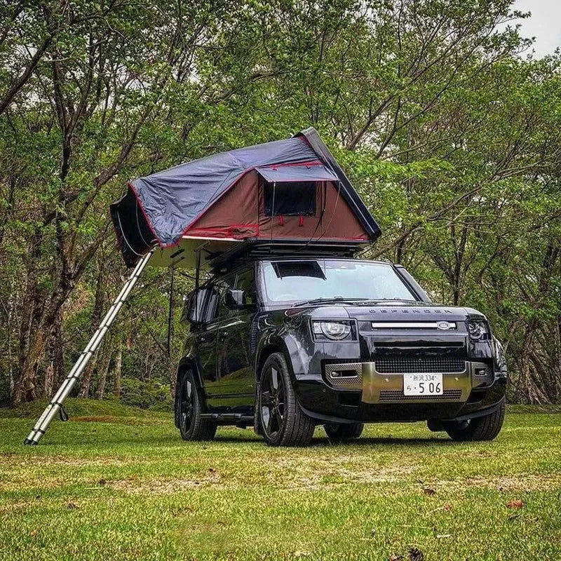 Hard Shell Roof Top Tent - 4 Person Double Layer All-Weather Camping Tent for SUV & Overlanding - Trekker Essentials