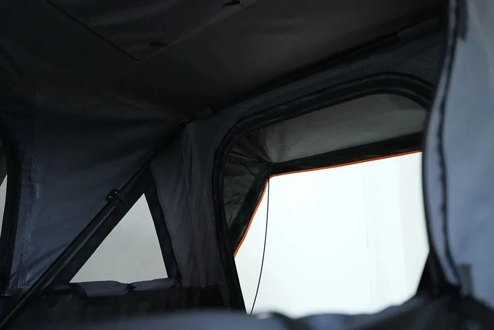 Hard Shell Roof Top Tent – 4-Person, Quick Automatic Opening, All-Weather Waterproof Camping Tent - Trekker Essentials