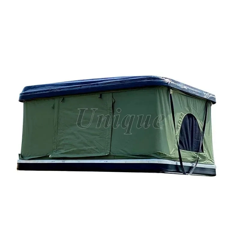 Hardshell Roof Top Tent for SUV – Waterproof, Foldable Car Camping Awning with Ladder & Lamp - Trekker Essentials