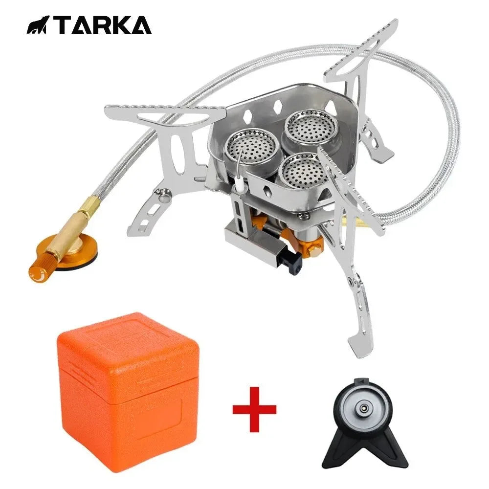 Head Gas Stove - Folding Burners for Camping and Backpacking - Trekker Essentials