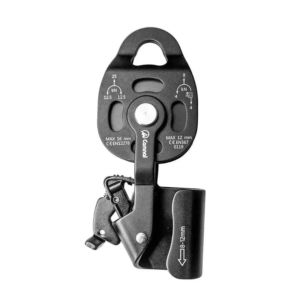 Heavy-Duty Climbing Pulley – Professional Ascender for Rock Climbing, Rescue & High-Altitude Transport - Trekker Essentials