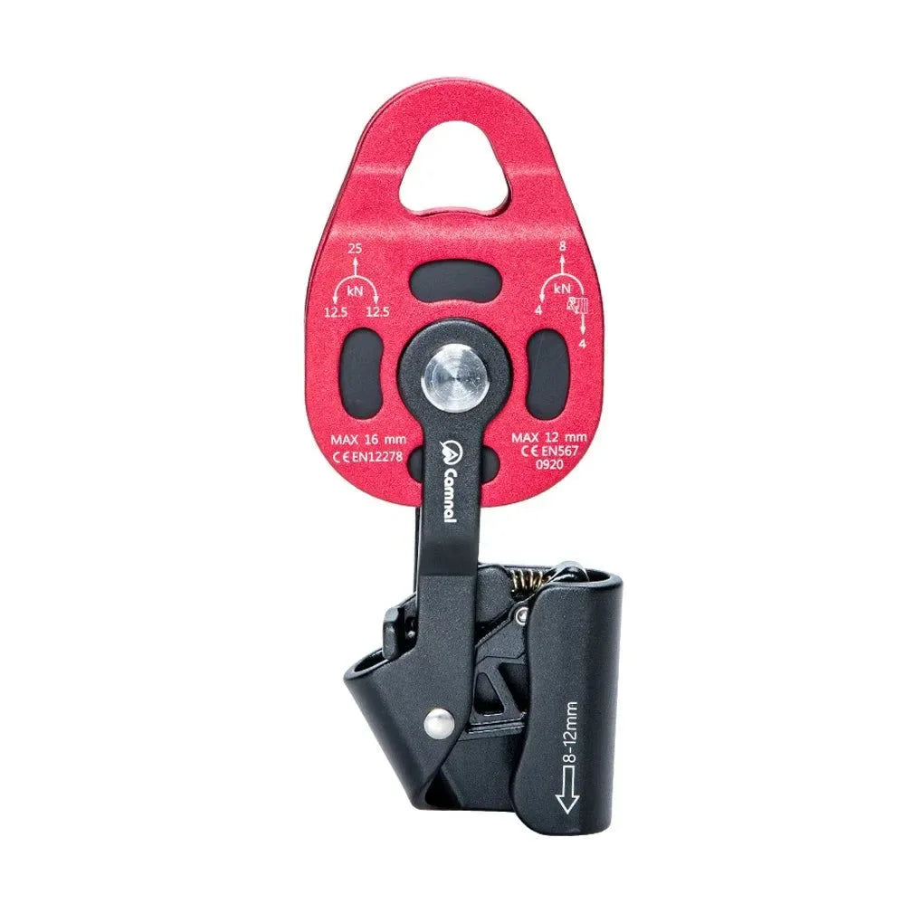 Heavy-Duty Climbing Pulley – Professional Ascender for Rock Climbing, Rescue & High-Altitude Transport - Trekker Essentials
