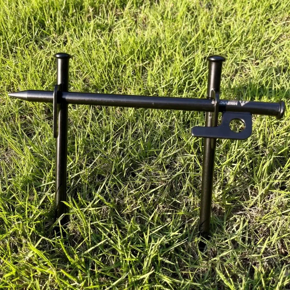 Heavy-Duty Steel Tent Pegs: Essential Camping Ground Anchors - Trekker Essentials