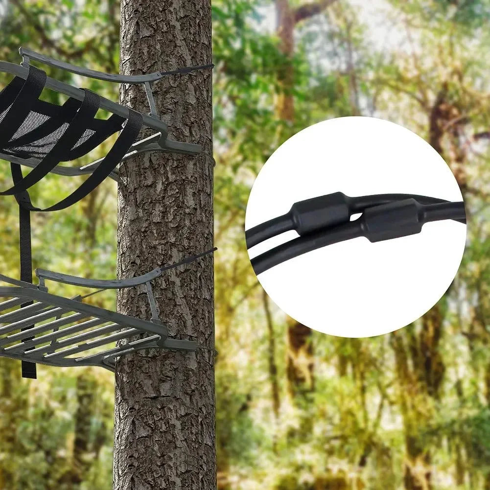 Heavy-Duty Tree Stand Replacement Cables - Adjustable Treestand Accessories (1/2-Piece Set) - Trekker Essentials