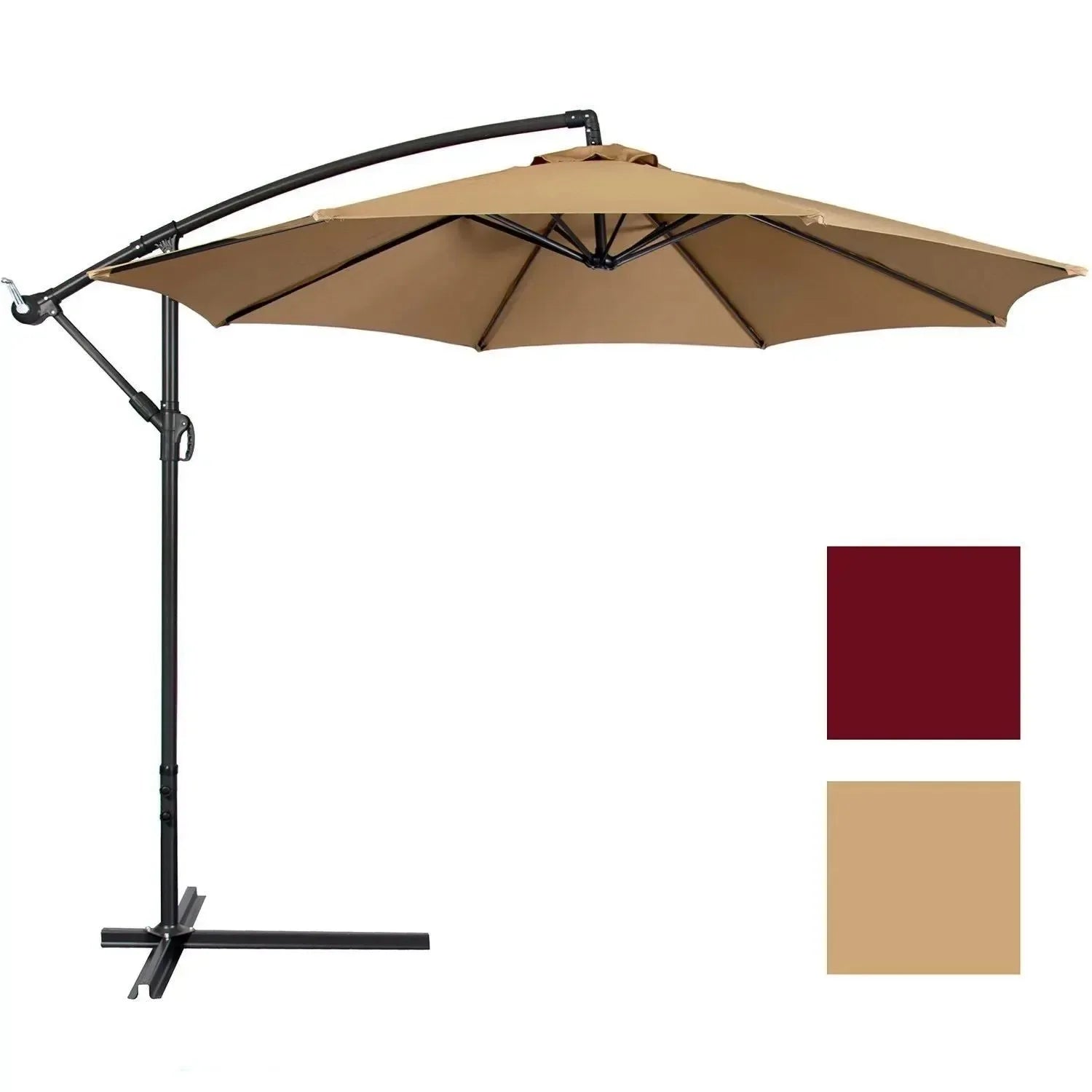 Hexagonal Canopy Sunshade Cover - Outdoor Garden UV Protection Umbrella Replacement Cloth - Trekker Essentials